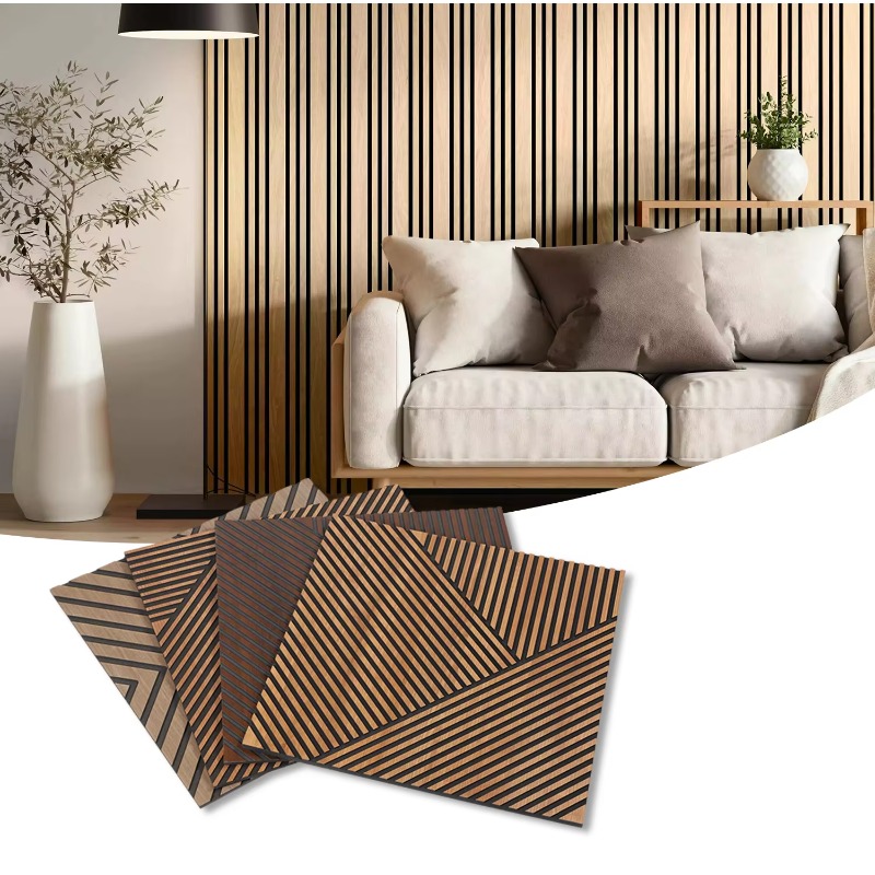Home Decor Wall Panels - 베스트셀러 목재 슬랫형 흡음 패널 천장