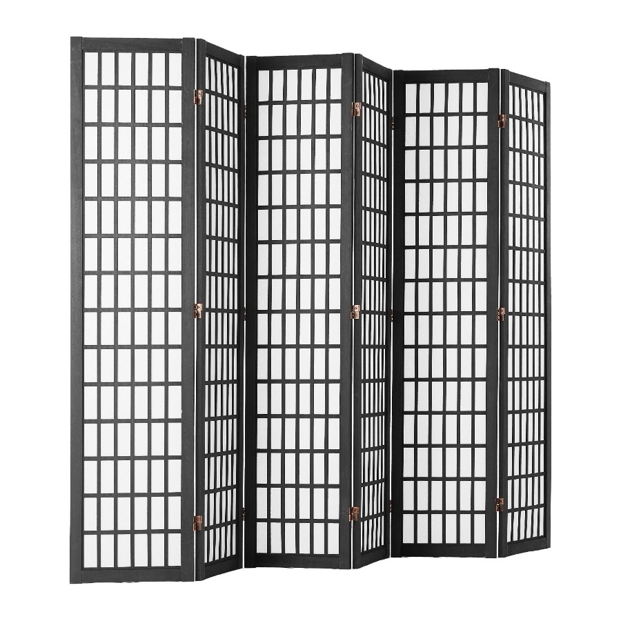 Room Divider Screen - 6패널 일본식 룸 디바이더 접이식 프라이버시