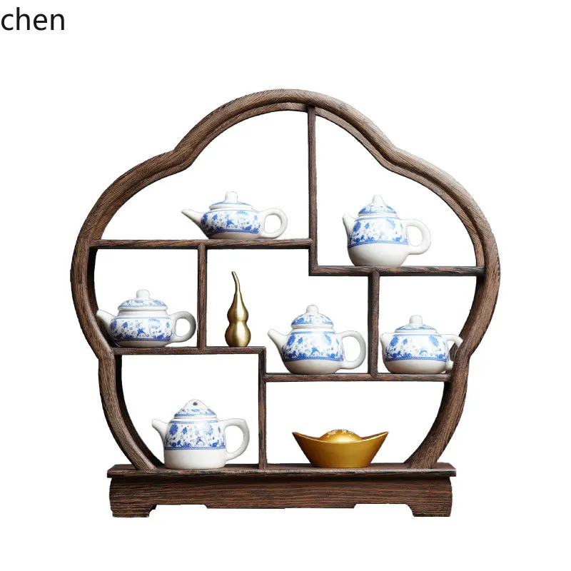 Home Decor Retro - 7.15-c13 레트로 젠 티룸 청화백자 찻주전자