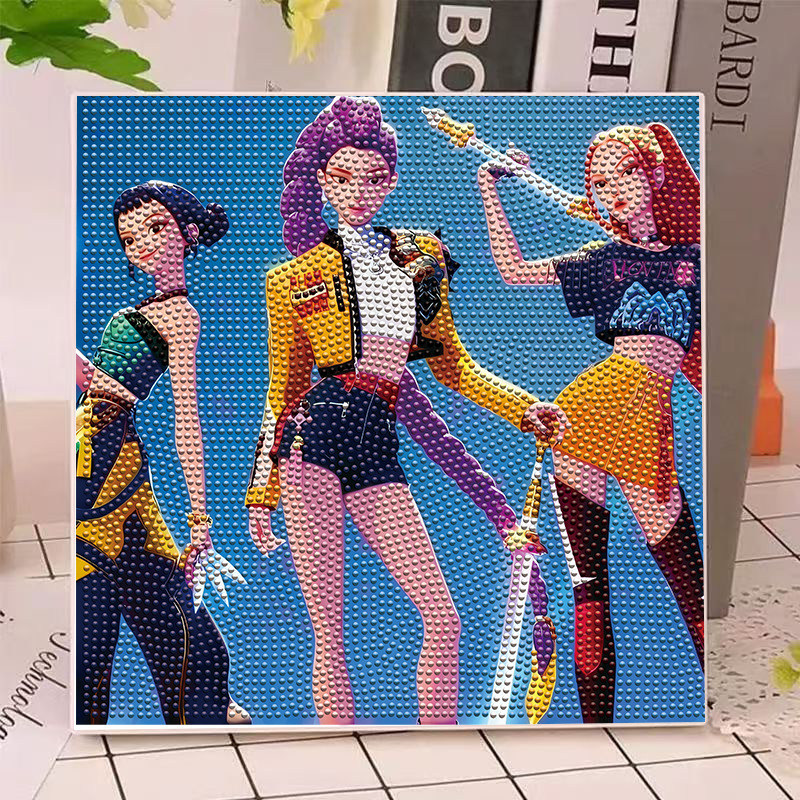 Home Decor Kit - 애니메이션 헌터즈 걸스 루미 밀라 조이