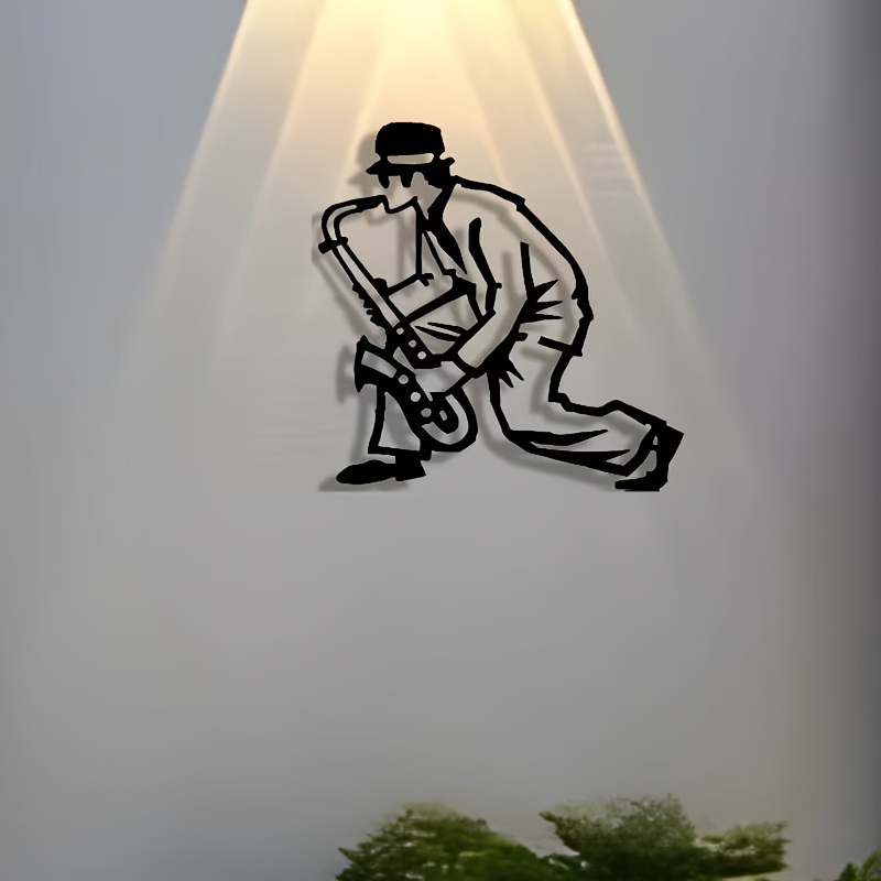 브랜드 색소폰 금속 벽 장식 녹슬지 않는 철제 조각상  - Home Decor Brand 리뷰 및 가격