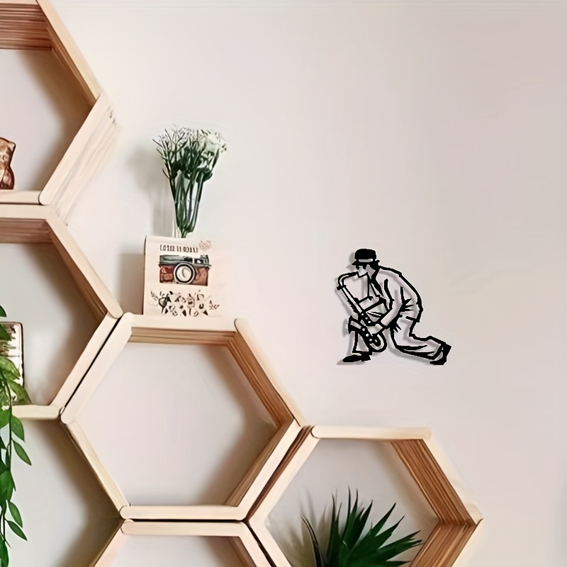 브랜드 색소폰 금속 벽 장식 녹슬지 않는 철제 조각상  - Home Decor Brand 리뷰 및 가격