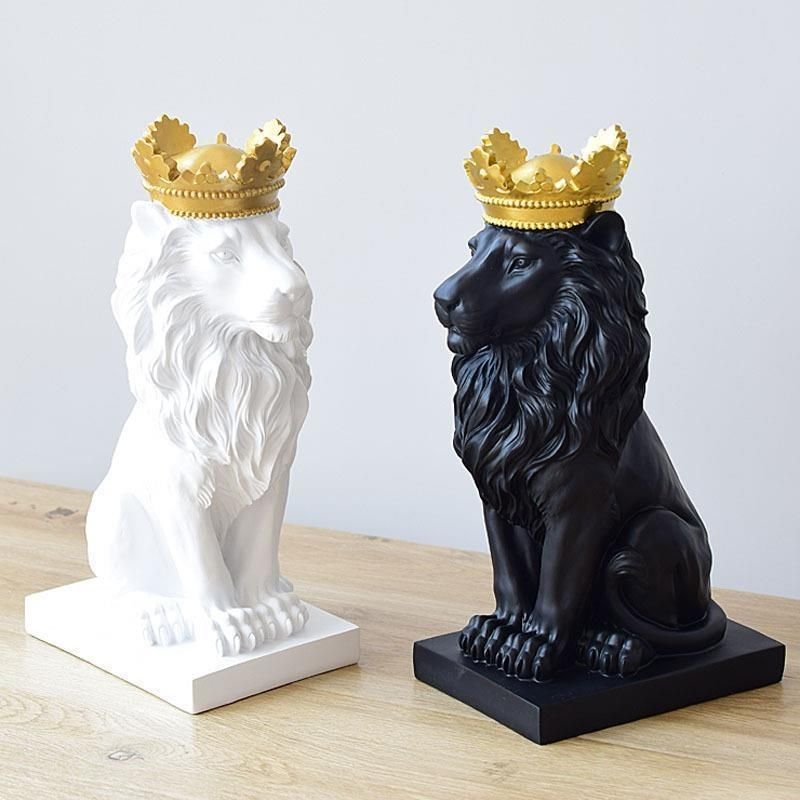 고급 사자 조각상 가정 보호 모던 미니멀리스트 북유럽  - Home Decor Minimalist Style 리뷰 및 가격