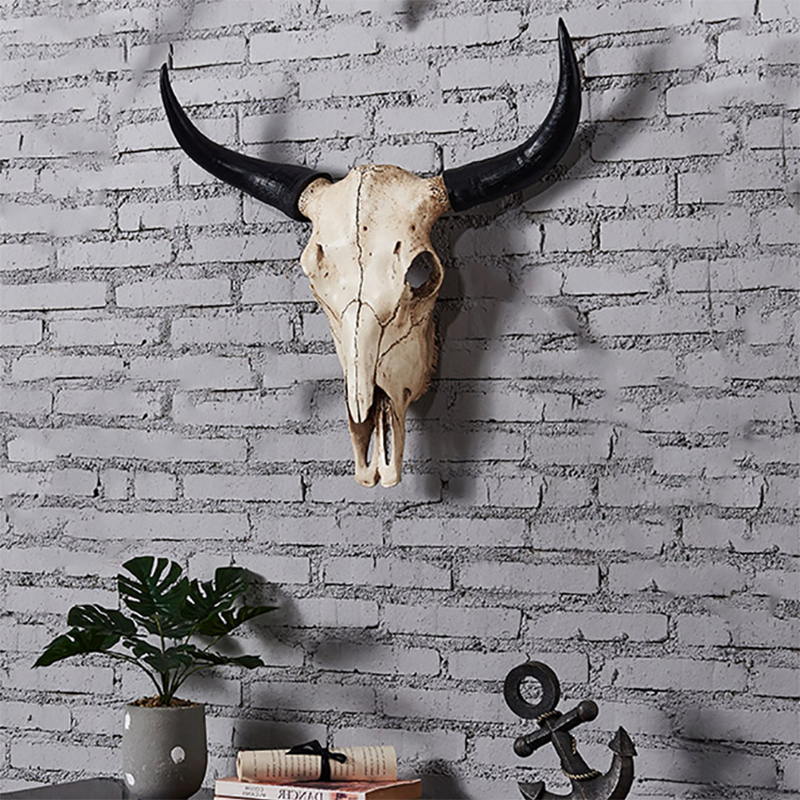 인공 암소 두개골 양 두개골 벽 장식 수제 농가 장식  - Home Decor On Sale 리뷰 및 가격