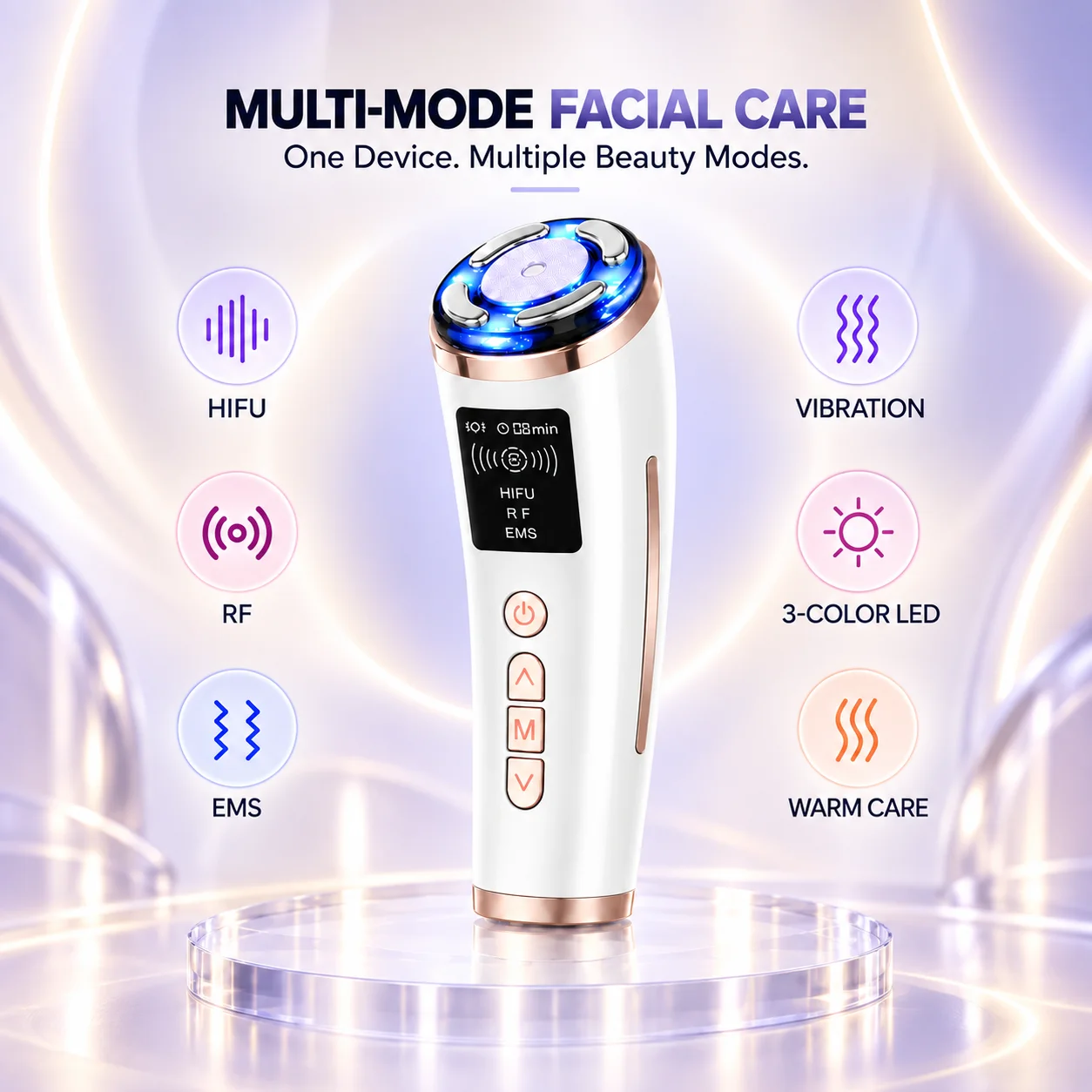4-in-1 HIFU RF EMS 얼굴 미용 기기, L - Home Decor Uk 리뷰 및 가격