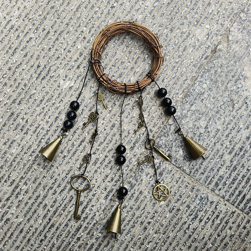 보헤미안 스타일 바람 종소리 장식, 수제 위커 화환 장 - Boho Wind Chimes 리뷰 및 가격