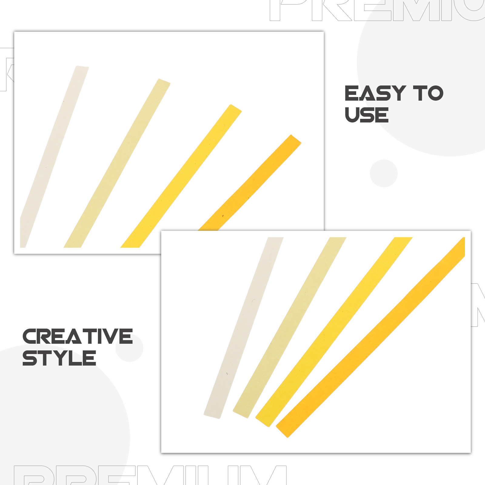 5400개 노란색 그라데이션 양면 종이접기 별 종이 스 - Home Decor Yellow 리뷰 및 가격