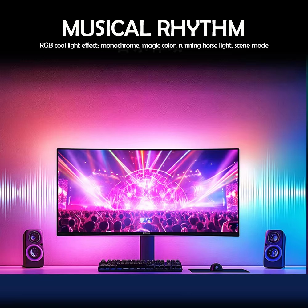 RGB 게이밍 조명 스트립 모니터 백라이트 LED 디스 - Led Strip Lights 리뷰 및 가격