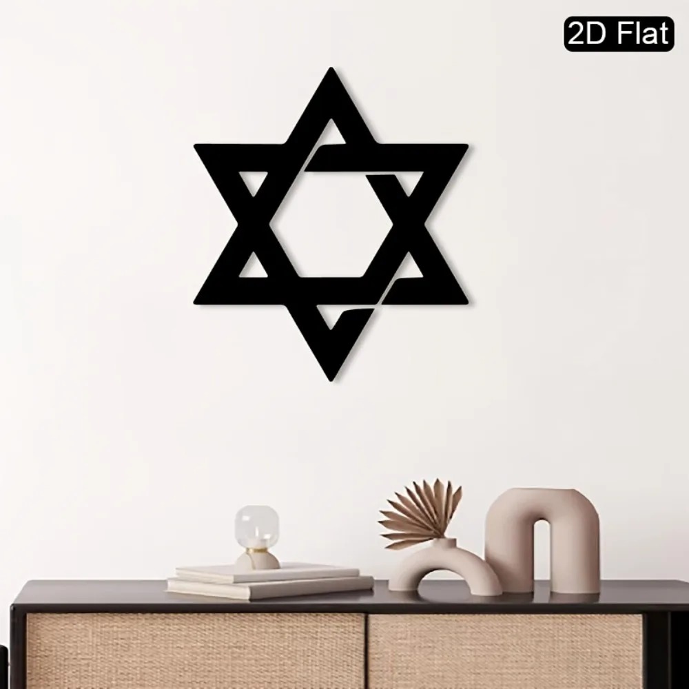 CIFBUY 철제 벽 장식 다윗의 별 금속 조각품 벽걸 - Home Decor Free 리뷰 및 가격