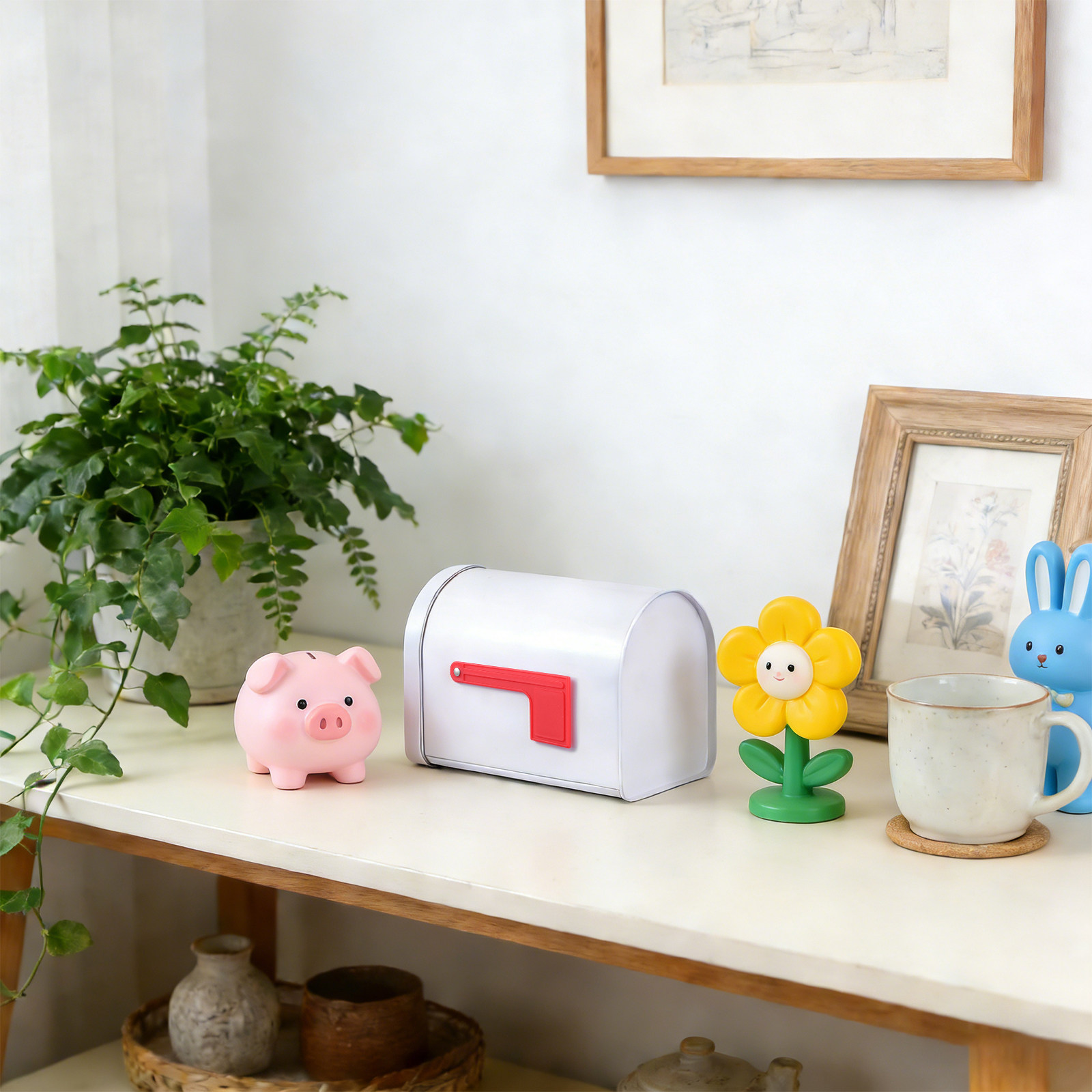 2개입 소형 금속 우편함, 빈티지 스타일 편지함, 장식 - Home Decor Retro 리뷰 및 가격