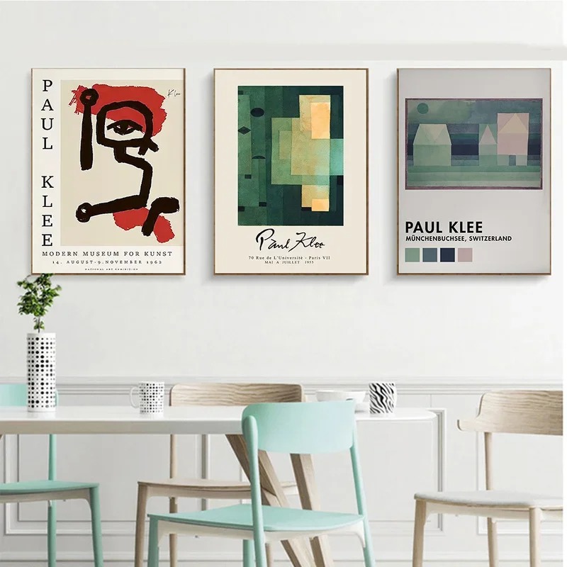 Paul Klee 전시 스타일 벽 예술 미니멀리스트 인 - Home Decor Minimalist Style 리뷰 및 가격