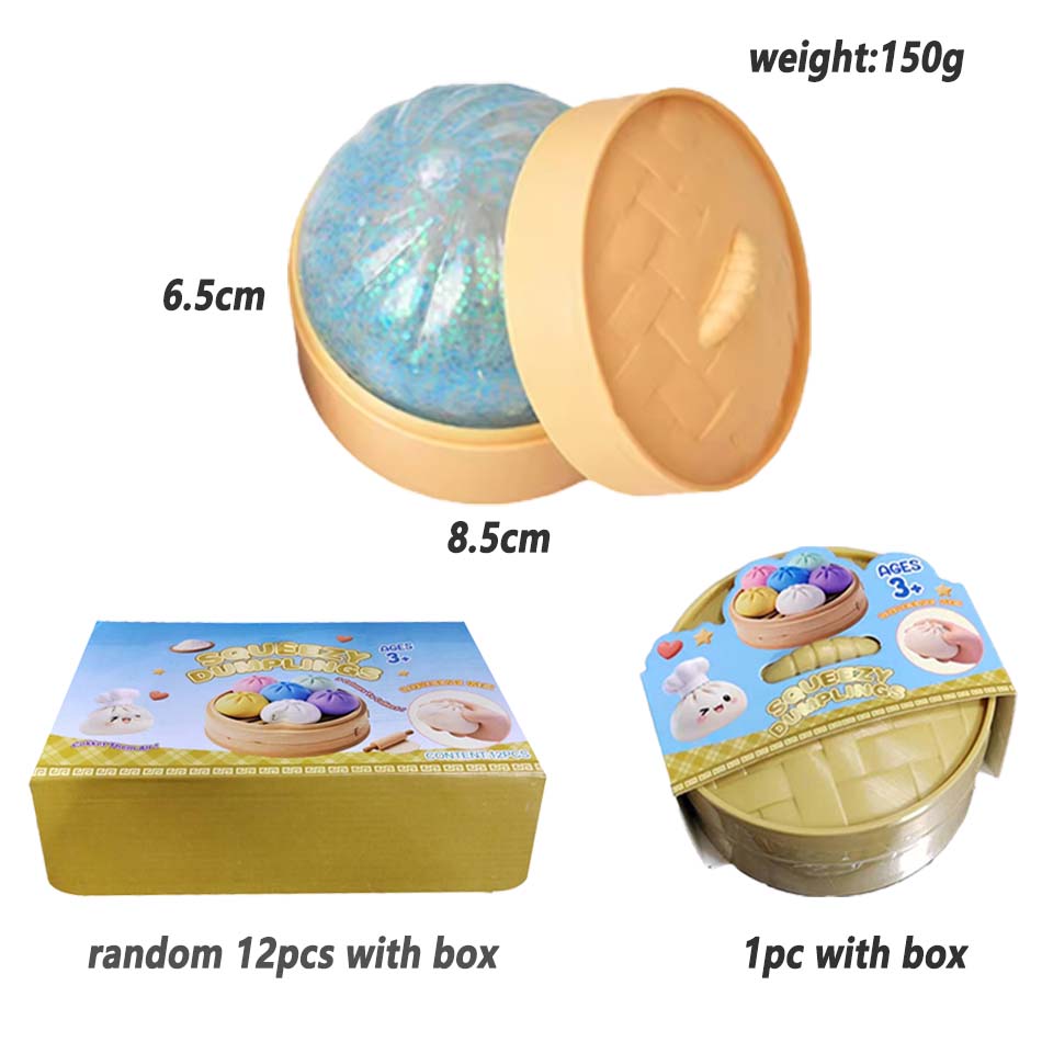 인기 상품 다채로운 색상의 만두 모양 스퀴시 스트레스  - Home Decor On Sale 리뷰 및 가격