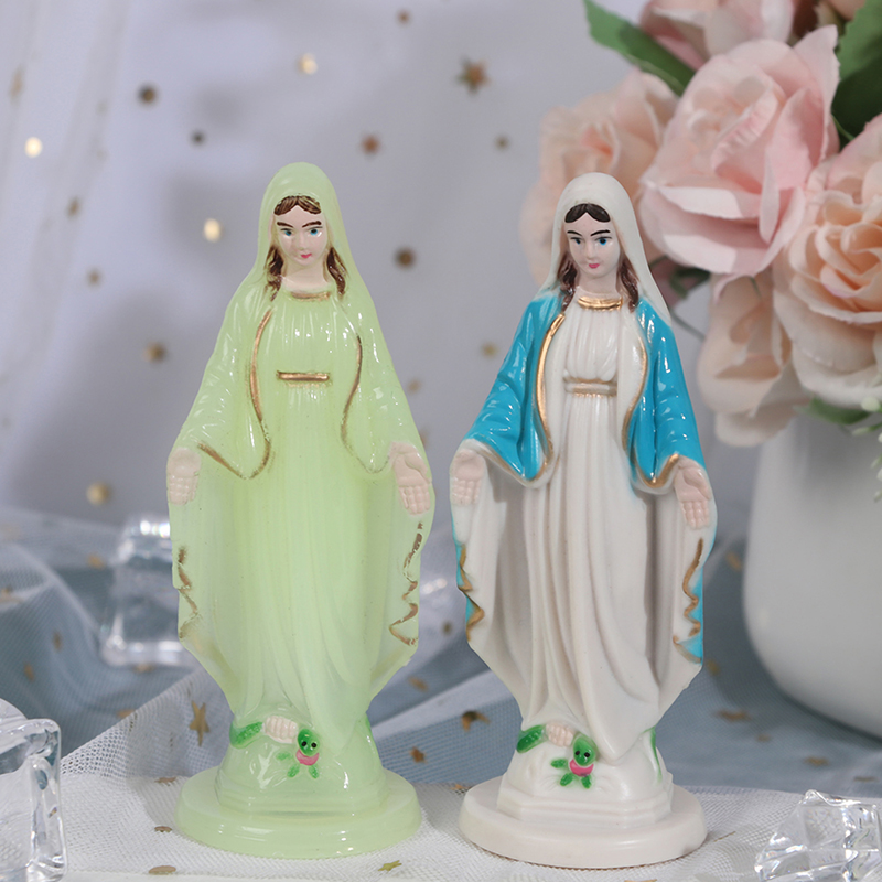 수제 성모 마리아 동상, 예수 가정 장식 선물, 작은  - Home Decor On Sale 리뷰 및 가격